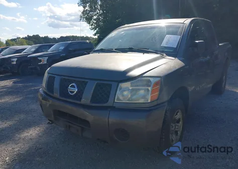 2005 Nissan Titan Xe из США, поврежденный, VIN 1N6AA07B35N555993